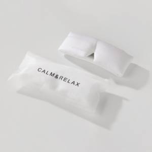 Antifaz para Dormir <span class=keywords><strong>de</strong></span> Fibra <span class=keywords><strong>de</strong></span> Bambú 3D, Suave y Transpirable, <span class=keywords><strong>con</strong></span> Diseño Contorneado <span class=keywords><strong>de</strong></span> Cero Presión, Color Blanco - Product Image 3