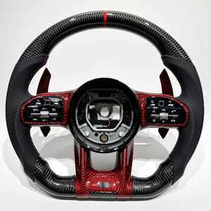 Volant personnalisé en fibre de carbone, best-seller, adapté aux Mercedes-Benz W205 W204 890 Classe <span class=keywords><strong>E</strong></span> AMG GLC <span class=keywords><strong>GLA</strong></span> Classe G C63 - Product Image 1