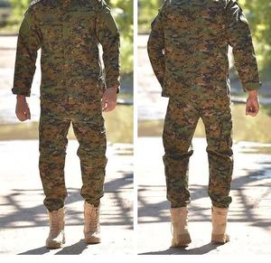 Camouflage Tactical Uniform <strong>Set</strong> with TC65/35 Ripstop Fabric for Hiking, Training, Outdoor Sports and Work - Product Image 5