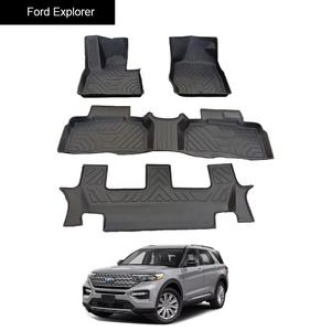 2024 nueva alfombrilla de suelo de coche 3D impermeable de TPE duradero personalizado para todo tipo de clima para <span class=keywords><strong>Ford</strong></span> Everest <span class=keywords><strong>Ford</strong></span> <span class=keywords><strong>Explorer</strong></span> - Product Image 2