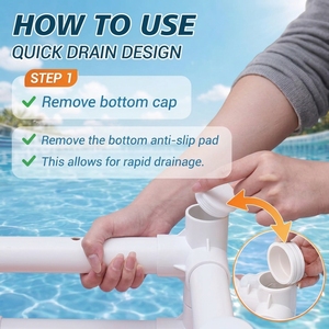 Plataforma Acuática de HDPE Personalizada para Ejercicios en Piscina, Plataforma Antideslizante para Ejercicios Acuáticos, Fisioterapia y Rehabilitación - Product Image 5