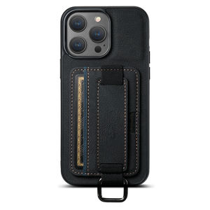 Custodia per telefono in pelle con cinturino e cinturino per telefono per <span class=keywords><strong>iPhone</strong></span> 16 15 <span class=keywords><strong>14</strong></span> 13 Pro Max Cover posteriore - Product Image 5