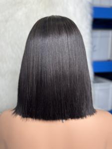 โปรโมชั่นวิกผมตรงแบบ Bone Straight 1x3 Lace พร้อมหน้าม้า วิกผมแท้ 10 นิ้ว ผมมนุษย์ธรรมชาติ ขายส่ง ผมเวอร์จิ้นคุณภาพสูง ราคา $35 - Product Image 5