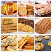 Petite machine de fabrication de biscuits sablés rotative, machine à fabriquer des biscuits aux noix, prix de la machine de fabrication de biscuits