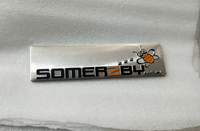 Placa de Identificación Personalizada de Aluminio Estampada con Serigrafía OEM, Etiqueta Adhesiva de la Marca BBT para Casas de Mascotas, para Instrumentos Musicales