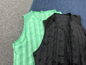 <span class=keywords><strong>Chaleco</strong></span> Deportivo Acolchado con Bolsillos con Cremallera, Chaqueta sin Mangas para Correr, Conjuntos Deportivos Unisex para Exteriores, <span class=keywords><strong>Cuello</strong></span> Alto, Transpirable, Capa Base - Product Image 2