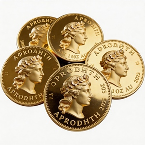 เหรียญท้าทายตำนานเทพเจ้ากรีก งานฝีมือโลหะผสมทางประวัติศาสตร์ ภาพเหมือนคลาสสิกสำหรับผู้ชื่นชอบตำนานและนักสะสมมรดก - Product Image 2