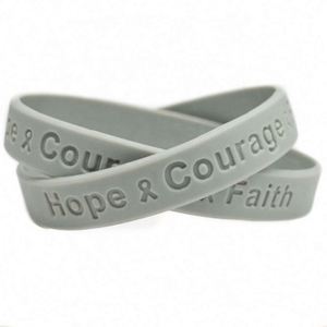 Bracelets en caoutchouc personnalisés pas chers pour la revente - Product Image 1