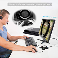 Adaptor KX serbaguna untuk pengontrol PS4 Gaming Keyboard Mouse konverter untuk PS5/Xbox One