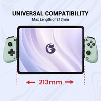 GameSir X5 Lite Compact Mobile Game Controller Phone Clip Android IOS USB-C Hall Effect Sticks Lightweight