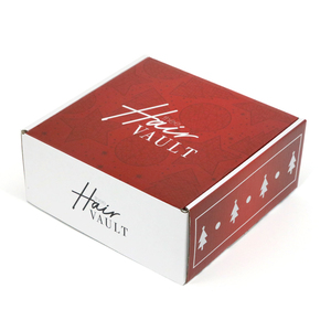 Boîte en carton ondulé personnalisée pour parfum, bougie, cosmétiques, cadeaux, emballage de perruques avec logo personnalisé, pliable - Product Image 6