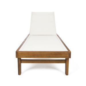 DB SUMMERLAND White Mesh <b>Chaise</b> <b>Lounge</b> Luxury Modern Outdoor Furniture for Pool Courtyard Park & Hotel Use - Product Image 2