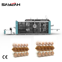 Hoge Efficiëntie Druk Multi-Stations Thermoforming Machine Plastic Blister Machine Plastic Eierbak Vormen Machine