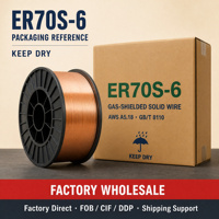 Fil de soudage MIG au gaz CO2 0,8 mm 1,2 mm 15 kg ER70S-6 AWS A5.18 en acier au carbone – Prix fabricant usine Chine