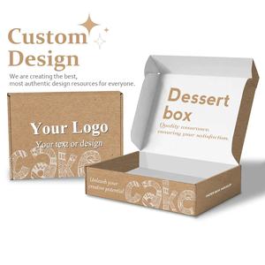 Wholesale Custom Printed Bakery Paper Packaging Boxes Food Grade Foldable <b>Cake</b> Cookie Bread Donut Macaron <b>Gift</b> <b>Box</b> - Product Image 4