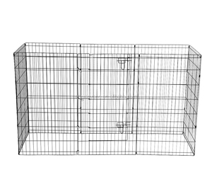 Jaula para perros, gran oferta, corralito portátil de alambre de Metal para mascotas, valla para animales pequeños para perros en interiores y exteriores, caja de ejercicio móvil para correr, gran oferta - Product Image 1
