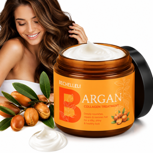 OEM para Crema de Tratamiento Capilar con Queratina Orgánica y Colágeno, con Protección del Color, Hidratante, Reparadora, Fórmula Concentrada, Mascarilla Capilar - Product Image 1