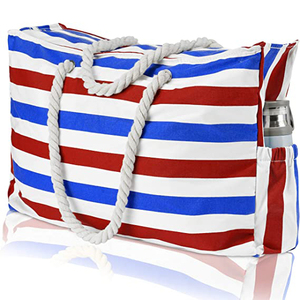 Túi Xách Thiết Kế Thương Hiệu Nổi Tiếng Túi Tote Siêu Lớn Chống Nước Với Tay Cầm Dây Cotton, Ốp Điện Thoại Chống Nước Tích Hợp, Cho Nữ - Product Image 1