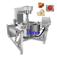 Baiyu Chilisaus Elektrische Gas Thermische Olie Automatische Caramel Halva Planetaire Gas Kookmachine