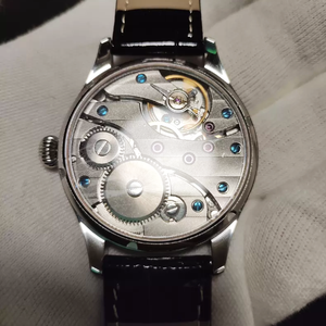 Nouvelle montre-bracelet personnalisée 2026, aiguille <span class=keywords><strong>Gro</strong></span> Purple torréfiée, acier inoxydable, montre pour <span class=keywords><strong>homme</strong></span>, mouvement manuel 6497, 40 mm, 41 mm - Product Image 2