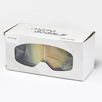 Lunettes de course tout-terrain personnalisées pour motocross, avec lentille anti-buée double couche à changement facile, protection UV 100% - Lunettes MX