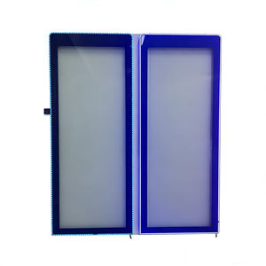 Réfrigérateur commercial grande capacité à double température avec porte vitrée pour le stockage en vrac d'œufs réfrigérés et de repas frais - Product Image 1