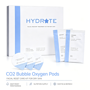 Cápsula de Efecto Bohr para Tratamiento <span class=keywords><strong>Facial</strong></span> 3 en 1 con Oxígeno, Cápsulas de Oxigenación con CO2, Gel de Cuidado Carboxy, Máquina de Burbujas, Kit de Spa - Product Image 1