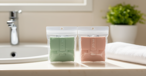 Juego de manicura Mncs, herramientas portátiles de plástico para uñas con cortaúñas en bolsa con cierre hermético para adultos, estilo clásico - Product Image 2