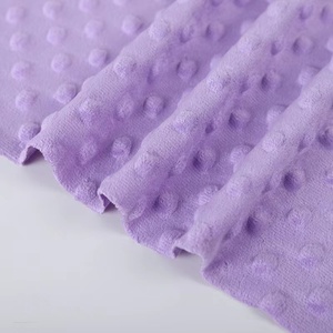 Manta suave para bebé, textiles para el hogar con estampado <span class=keywords><strong>de</strong></span> tinte liso, punto minky polar anti píldora, 3 hilos, compra telas <span class=keywords><strong>de</strong></span> lana <span class=keywords><strong>de</strong></span> franela <span class=keywords><strong>de</strong></span> algodón - Product Image 6