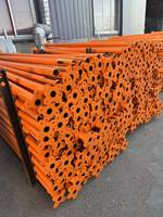 Vente directe d'usine Fabriqué en Chine Étai en acier Q235 pour projets de construction Réglable Télescopique Galvanisé Personnalisable