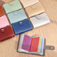 Dompet Kartu Kredit Kulit PU Logo Cetak Kustom, Penjualan Terlaris 2026, Tas Kartu Wanita, Kantong Uang, Dompet Koin Mini