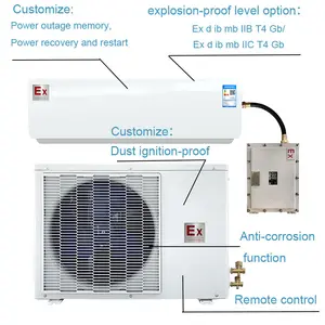 Explosion-Proof Cooling Heating Remote Control Air Conditioner Industry Air Conditioning from Factory supply