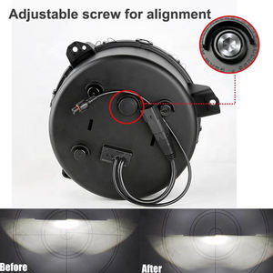 Feux avant LED haute puissance Liwiny Assembly 100W, faisceau haut/bas, pour Jeep JL <span class=keywords><strong>2023</strong></span> - Product Image 3