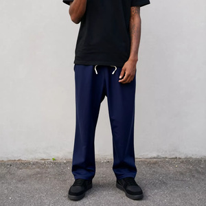 <span class=keywords><strong>Pantalon</strong></span> <span class=keywords><strong>de</strong></span> jogging décontracté minimaliste <span class=keywords><strong>doublé</strong></span> polaire, coupe droite, pour le sport, le yoga, style ample et décontracté, essentiels pour hommes et femmes - Product Image 1