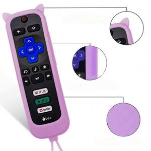 Wholesale Luminous Flexible Silicone Case for TV Remote Control Dust Covers Anti-slip Protective <b>Holder</b> Dust-proof Storage Food - Product Image 4