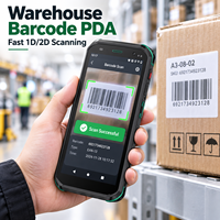 Terminaux portables robustes TINKMA pour l'inventaire d'entrepôt, écran 5,5 pouces, Android 4G, lecteur de codes-barres 1D/2D