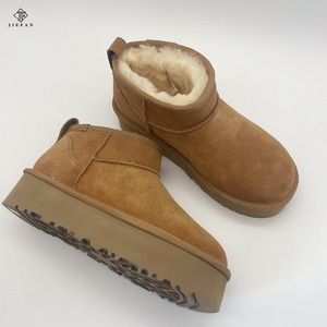Nuovi <span class=keywords><strong>Stivali</strong></span> da Neve Impermeabili <span class=keywords><strong>Leggeri</strong></span> Uggs Tutz, Imbottiti in Pile e Pelliccia, Caldi con Suola Spessa a Muffin, Senza Tacco, da <span class=keywords><strong>Donna</strong></span> - Product Image 5