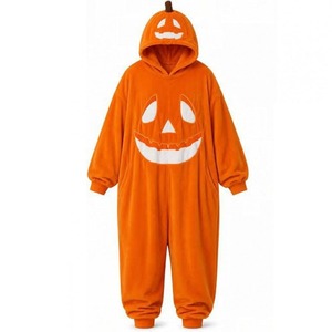 Pijamas de Franela con Diseño de Calabaza para Halloween 2026, Ropa de Ocio para el Festival de Halloween, Pijamas para Fiestas de Halloween - Product Image 1