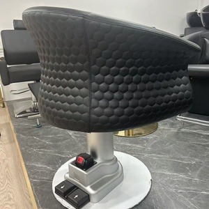 Chaise de barbier électrique Qumeng, mobilier de salon, équipement de massage électrique, équipement de coiffure, chaises de style pour salon de barbier - Product Image 2