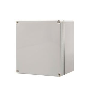 صندوق توصيل كهربائي بلاستيكي رمادي اللون من مادة ABS مقاوم للماء بدرجة حماية IP66 لحماية قواطع الدائرة الكهربائية - Product Image 3