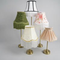 Ensemble de 3 lampes de table sans fil 5200 mAh avec support en fer et abat-jour en tissu, éclairage USB E14 pour mariage et fête