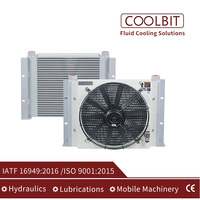 Refroidisseur d'huile d'air pour boîte de vitesses COOLBIT AH1417-CA/CD, échangeur de chaleur pour système de lubrification hydraulique
