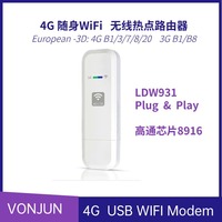 Clé WiFi Modem Routeur LDW931 Point d'accès sans fil portable 4G UFI F57