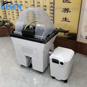 Bac à shampooing électrique Kisen pour salon de coiffure - Évier mobile portable pour le lavage des cheveux pour salon de beauté, salon de coiffure - Product Image 5