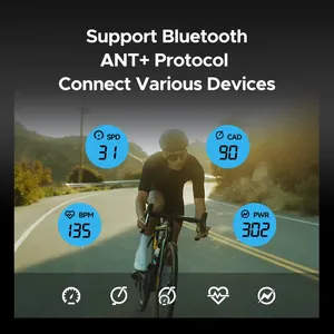 Computadora Digital para Bicicleta Geoid con Pantalla LCD, Velocímetro Inalámbrico, Navegación, Odómetro, BLE ANT+, Strava, para Bicicletas de Carretera y MTB - Product Image 6