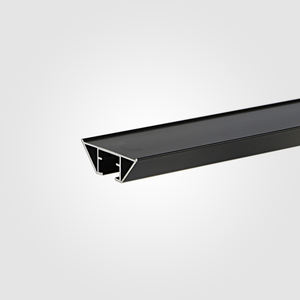 KYOK Modern Matte Black Home Office <b>Curtain</b> Rail Set-<b>Heavy</b>-Load Aluminum Track with Rollers Bulk Wholesale - Product Image 3