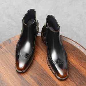 Zapatos de Cuero Formales de Negocios para Hombre, Último Modelo, Clásicos, Casuales, con Cordones, Cómodos y Multiusos - Product Image 5
