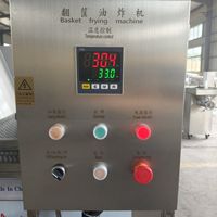 Friteuse à puce continue pour rouleaux thaïlandais, friteuse à poulet, machine à empanadas, machine à frites