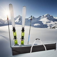 Sac de rangement pour snowboard, imperméable et anti-poussière, sac de ski en Oxford 420D, longueur réglable, pochette de rangement pour équipement de ski