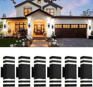 Applique murale d'extérieur <span class=keywords><strong>Spot</strong></span> en aluminium Carré Montée et Descente Escalier Extérieur <span class=keywords><strong>Jardin</strong></span> Applique Murale Extérieure - Product Image 2